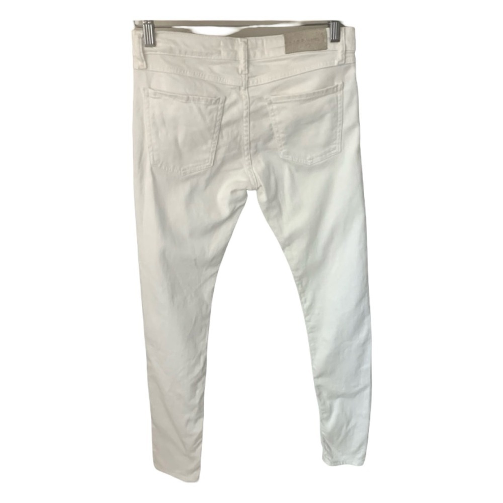 IRO White Skinny Jeans Mid-Rise - Picture 2 of 15
